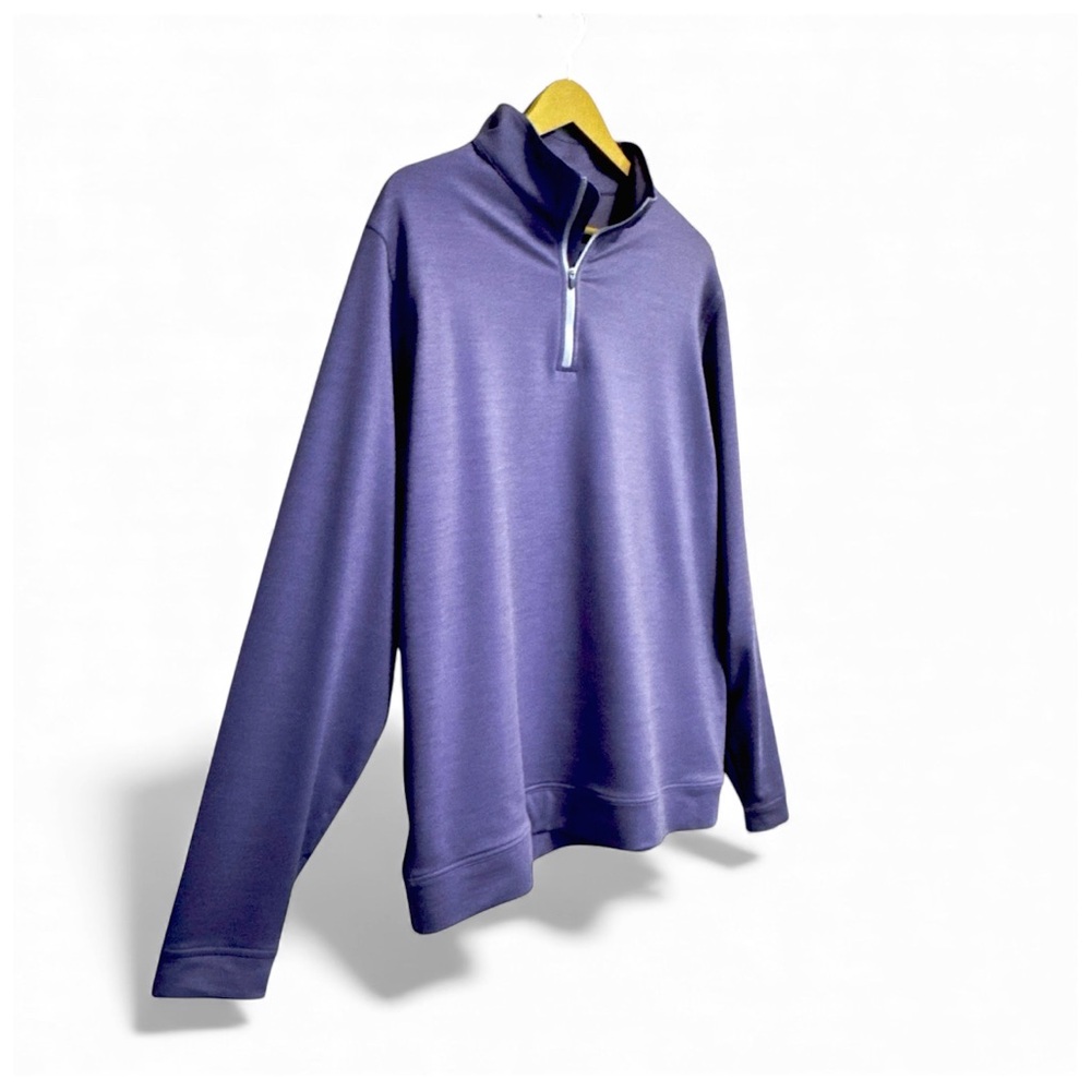 Peter Millar Men’s Perth Performance Quarter-Zip. Large - Picture 5 of 8